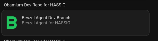 Agent add-on visible in Home Assistant